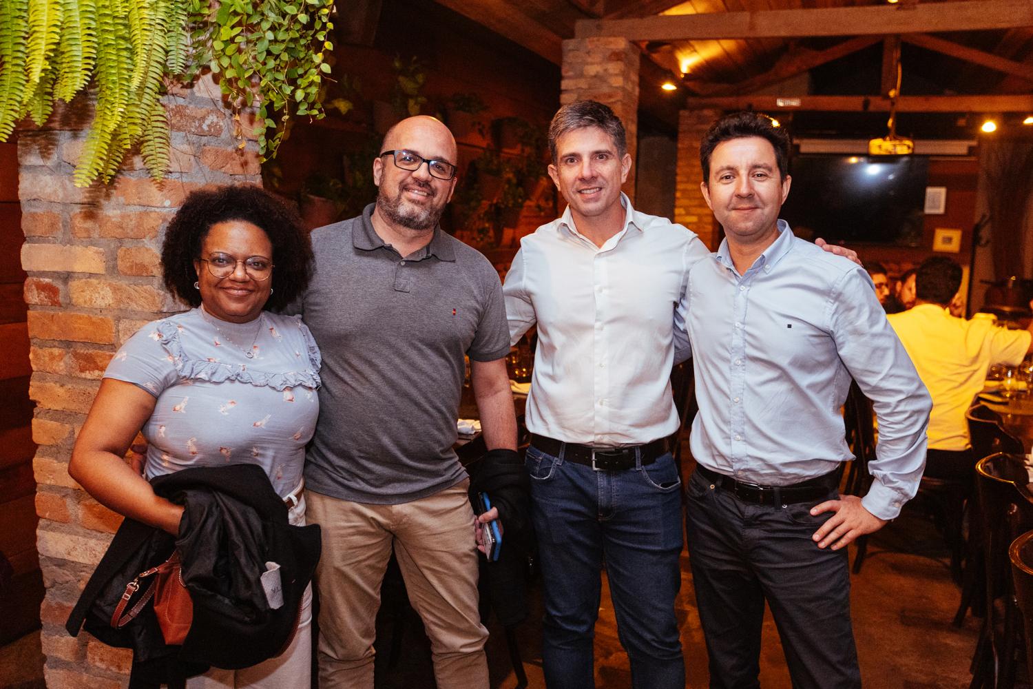 Grupo no evento