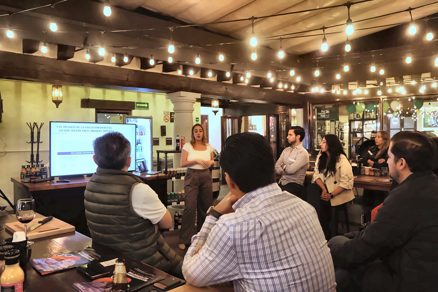 Presentación durante el evento
